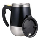 Caneca Mixer Misturador Inox Automática 400ml Copo Térmico Mixer de Bebidas Whey Café Suco Shake