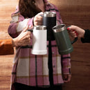 Caneca Térmica Copo Térmico Inox 700 ml Ideal Para Café Chá Água Cerveja Gelada Quente Refrigerante Festa Happy Hour