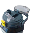 Kit 3 Garrafa De Água Squeeze Motivacional Com Adesivo E Cinta garrafa de água esportiva.