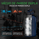 Garrafa Térmica de Aço Inoxidável com Magnetic Force ,Grande 1.9L