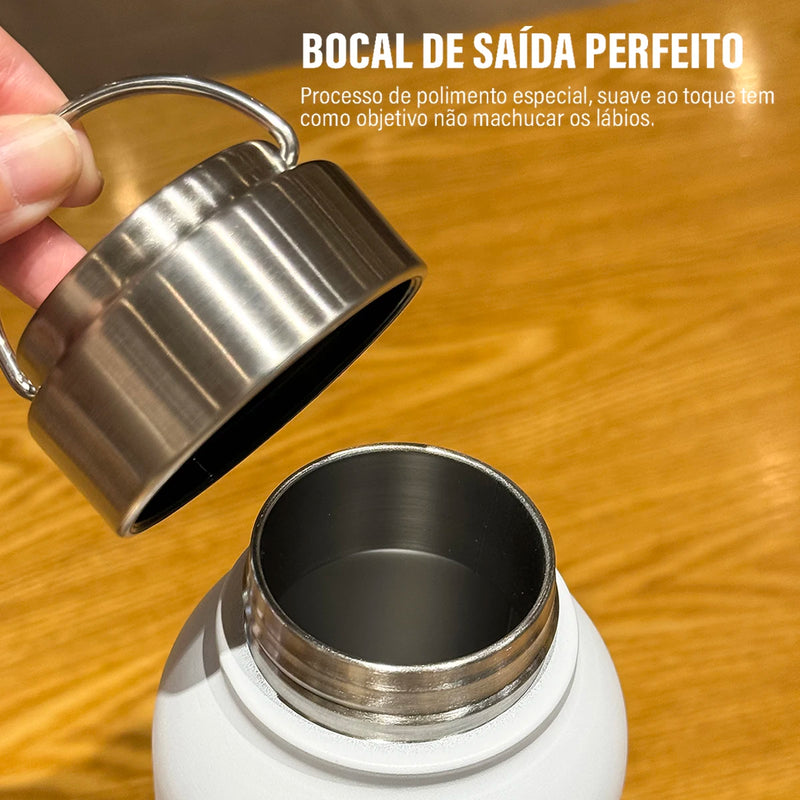 Garrafa Térmica VIAGEM 1000ml Frio E Quente Carro Caneca