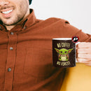 Caneca Geek No Coffee No Forcee - Xícara Sem Café Sem Força Nerd Baby Oda